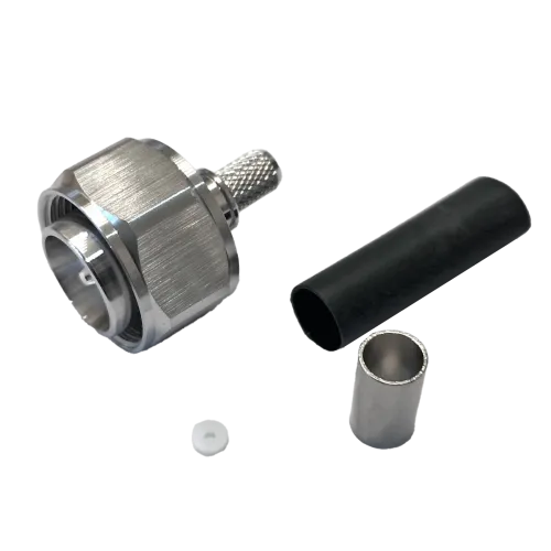 4.3-10 Male Connector for L-240 Coaxial Cable - Main Image (106-431-C-L24)