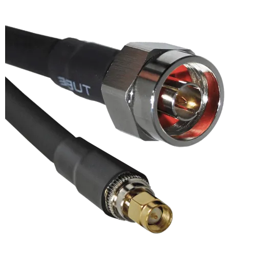PTL-400 Coaxial Cable N Male to SMA Male - Main Image (106-CA-P400-N1SA1.5)