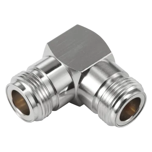 RF Adapter N Female to N Female, Right Angle - Main Image (106-AD-N2N2-RA)