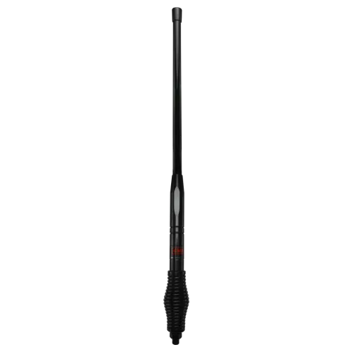 GME AE4707B UHF 595mm Fiberglass Radome Antenna, AS002B Spring (2.1dBi) - Black - Main Image (102-AE4707B)