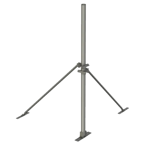APAC GC76 Collared Roof Mast, 76mm Pole - Main Image (100-AP-RM-GC76-2)