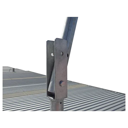 APAC GC48H Collared Hinged Roof Mast, 48mm Pole, 3m - View 2 (100-AP-RM-GC48H-3)