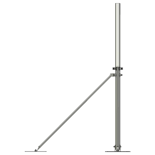 APAC GC76 Collared Roof Mast, 76mm Pole - View 4 (100-AP-RM-GC76-2)