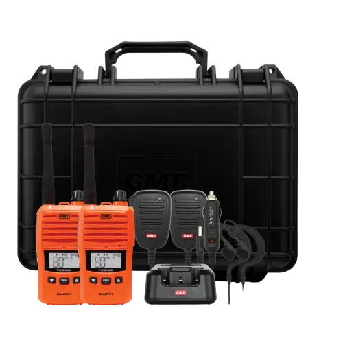 GME TX6165 5/1 Watt UHF CB Handheld Radio - Main Image (102-TX6165OTP)