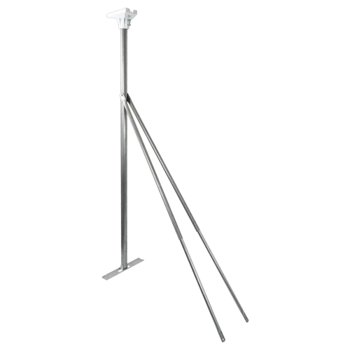 Hills 1.8m Metal Roof Mount with Starlink Gen3 Pole Adaptor Kit - Main Image (103-FB607327)