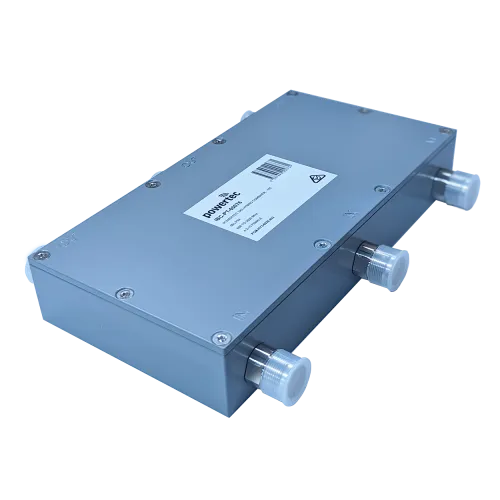 Powertec 3x3 Hybrid Combiner, 698 to 3800 MHz, 4.3-10 Female - View 3 (106-PCM-HY3-6938.432)