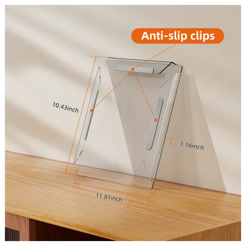 STARBEAM Starlink Mini Protective HDPE Hard Shell Cover - Transparent - View 3 (109-SB-CASE-MINI-HSCT)