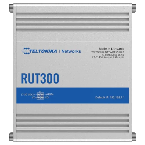 Teltonika RUT300 Ethernet Router - View 2 (110-RUT300)