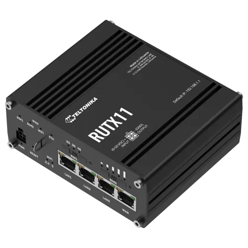 Teltonika RUTX11 4G Cat-6 Router with WiFi, GNSS, Bluetooth - Main Image (110-RUTX11)