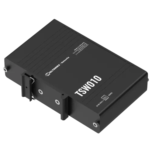 Teltonika TSW010 5-Port DIN Rail Switch - View 3 (110-TSW010)