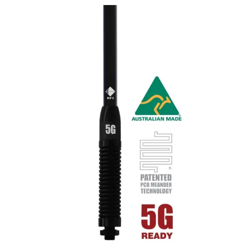 RFI CD8195 Pro-Series 4G-5G Vehicle Bullbar Antenna, 6.5 dBi, 698 to 3800 MHz, SMA Male - Main Image (113-CD8195-B)