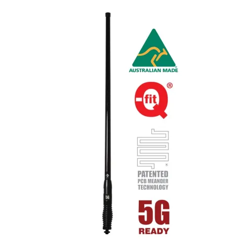RFI CDQ8197 Pro-Series Removable 4G-5G Vehicle Bullbar Antenna, 7.5 dBi, 698 to 3800 MHz, SMA Male - View 2 (113-CDQ8197-B)