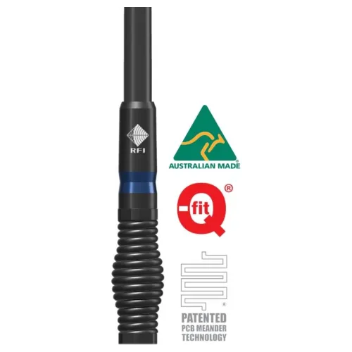 RFI CDX8197 CD-XTREME Removable 4G-5G Vehicle Bullbar Antenna, 7.5 dBi, 698 to 3800 MHz, SMA Male - View 2 (113-CDX8197-B)