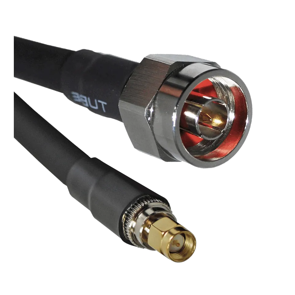 PTL-400 Coaxial Cable N Male to SMA Male - Main Image (106-CA-P400-N1SA1.5)