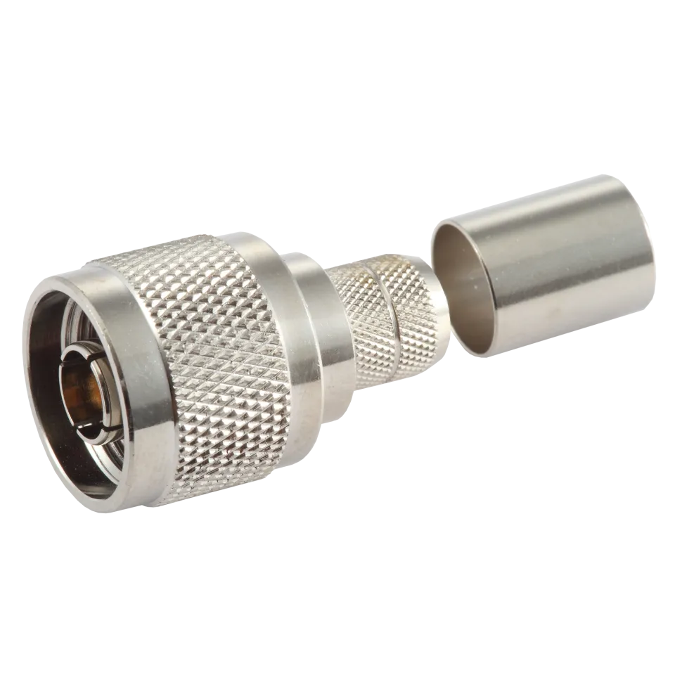 N Male Connector for L-400 Coaxial Cable - Main Image (106-N1-C-L40)