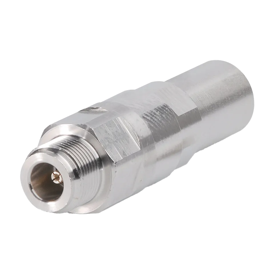 CommScope L4TNF-PSA Type N Female Positive Stop for 1/2 in AL4RPV-50, LDF4-50A, HL4RPV-50 Cable - Main Image (101-L4TNF-PSA)