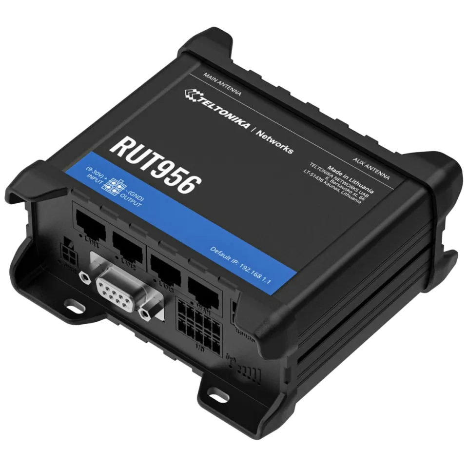 Teltonika RUT956 4G modem router with WiFi dual sim GPIO