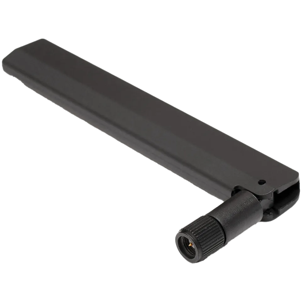 2J Blade 4G-5G WiFi Ultraband Hinged Antenna, 617 to 5925 MHz, SMA Male - View 3 (112-2JW1183-C952B)