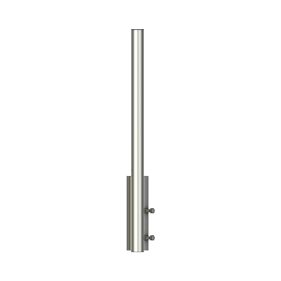 APAC GC76 Series Galvanised Steel Headframe, 2 Sector - View 3 (100-AP-GC76-HF2)