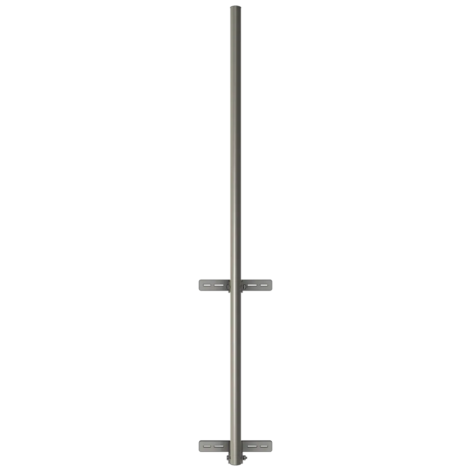 APAC GM48W Galvanised Steel Wall Mounted Mast, 48mm Pole - View 3 (100-AP-WM-GM48W-2)