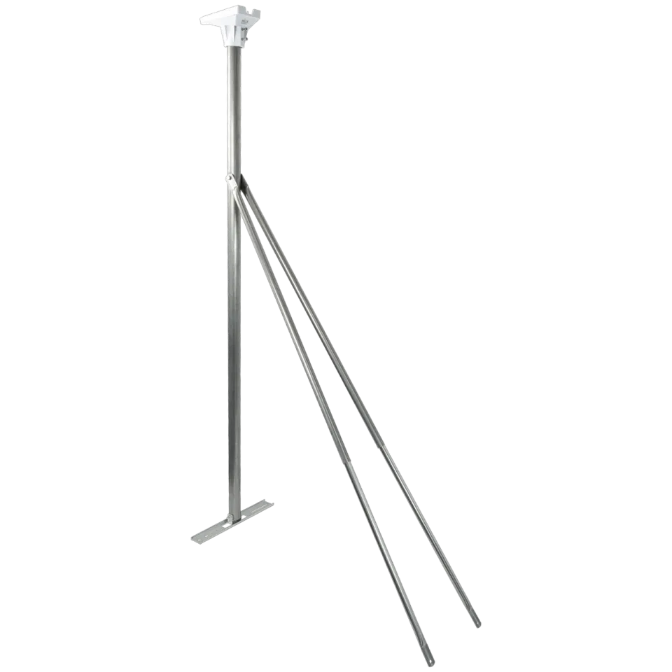Hills 1.8m Metal Roof Mount with Starlink Gen3 Pole Adaptor Kit - Main Image (103-FB607327)