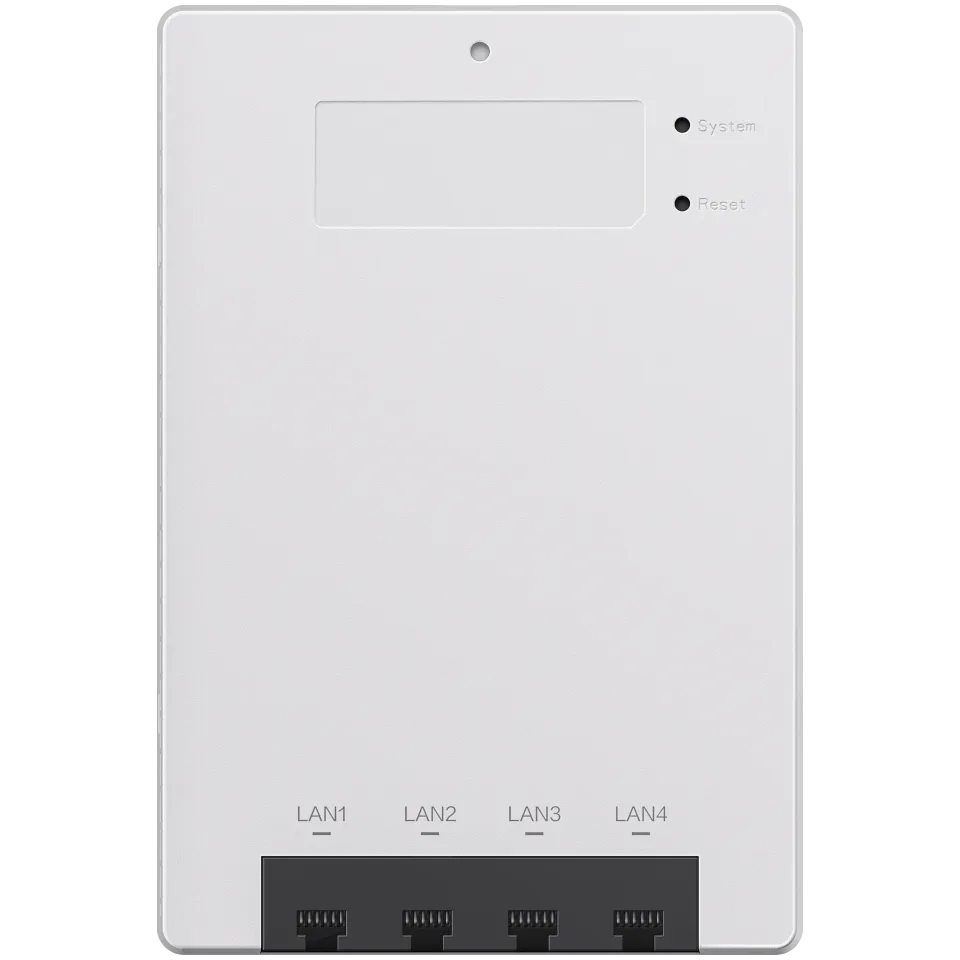 Ruijie RAP1260 AX3000 WiFi-6 Wall Plate Access Point (PSU sold separately) - View 3 (108-RG-RAP1260)