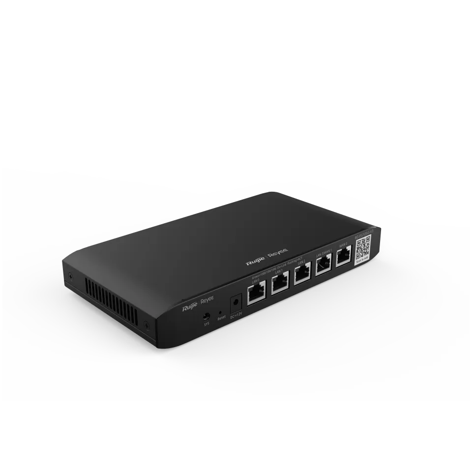 Ruijie Reyee RG-EG105G-P-V3 5-Port Managed PoE Router, 4x Gigabit PoE+ - View 2 (108-RG-EG105G-P-V3)