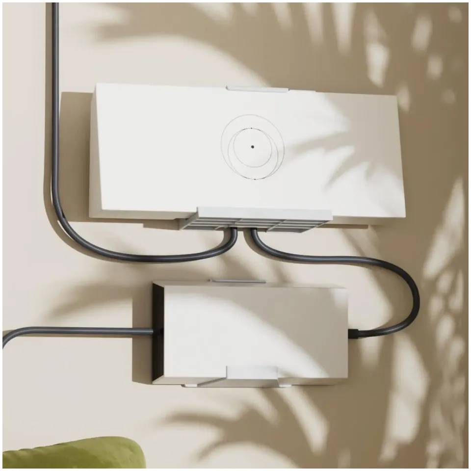 STARBEAM Starlink Gen 3 Router & Power Supply Wall Mount Kit - Adhesive Mount - View 3 (109-SB-MNT-G3-AWMK)