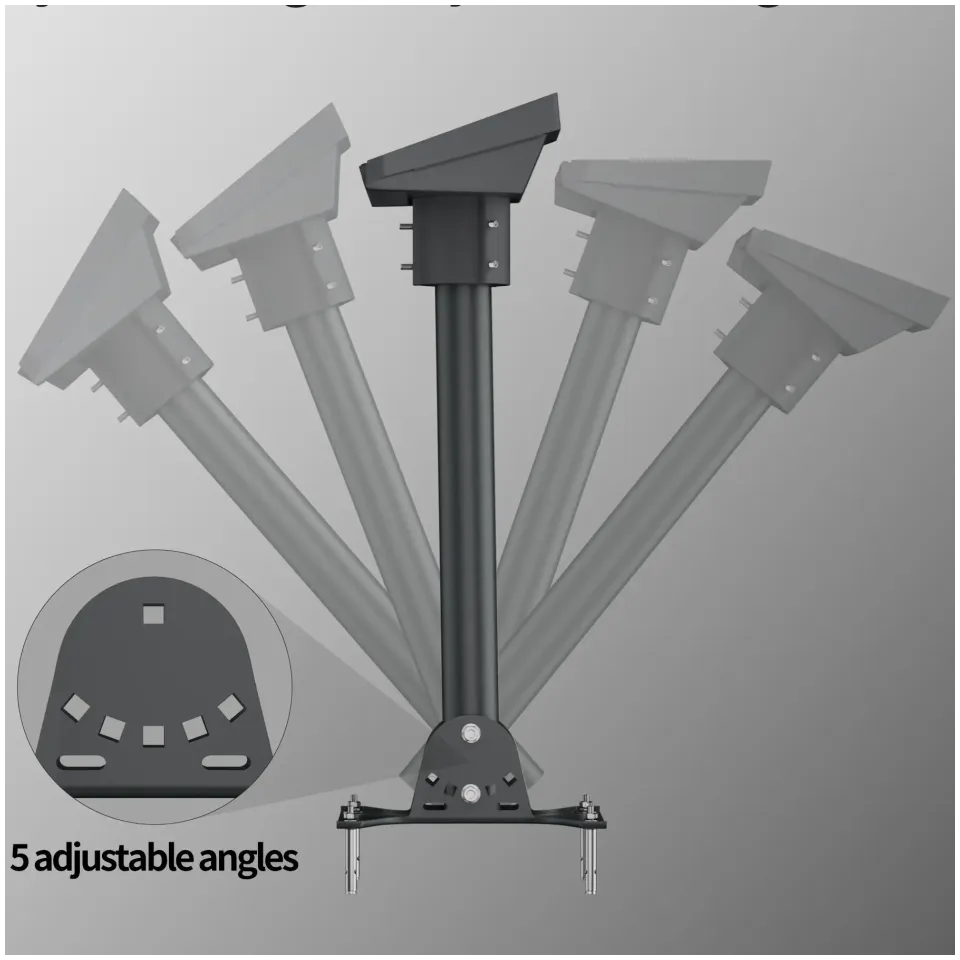 STARBEAM Starlink Gen 3 Adjustable Metal Roof & Wall Mount - View 2 (109-SB-MNT-G3-AMR-WM)