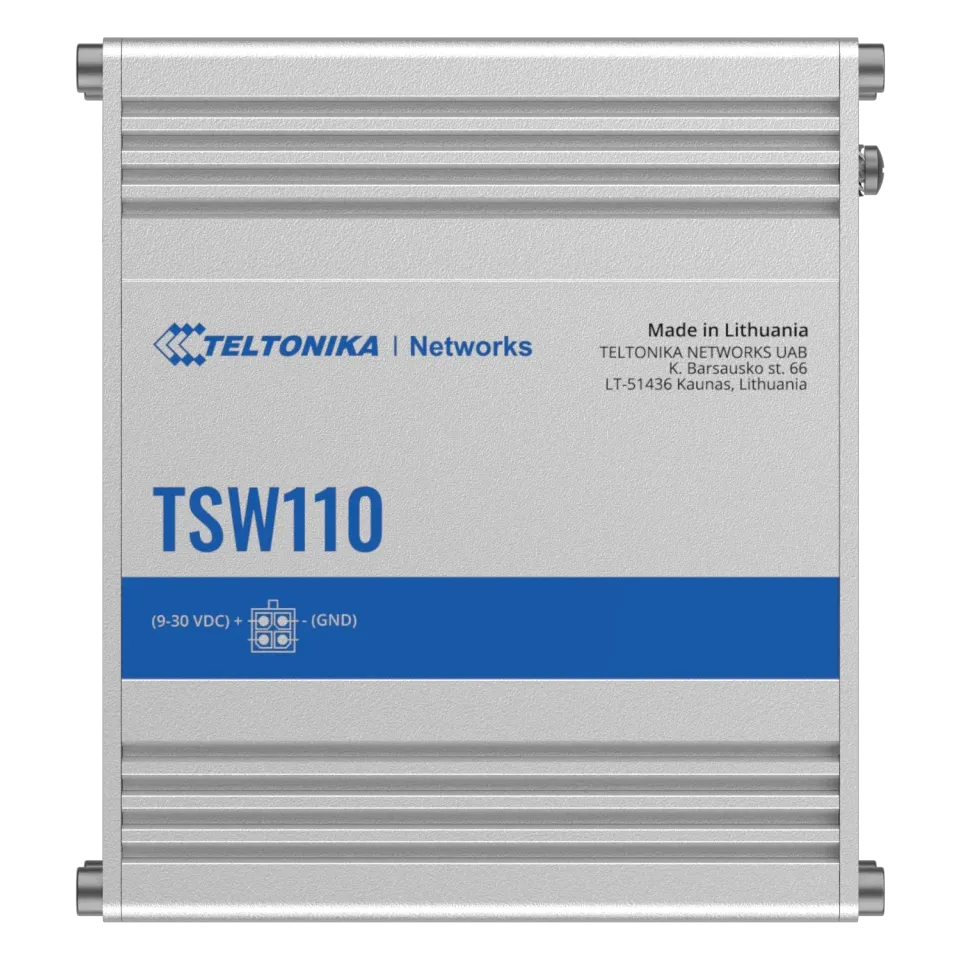 Teltonika TSW110 L2 Unmanaged Switch - View 6 (110-TSW110)