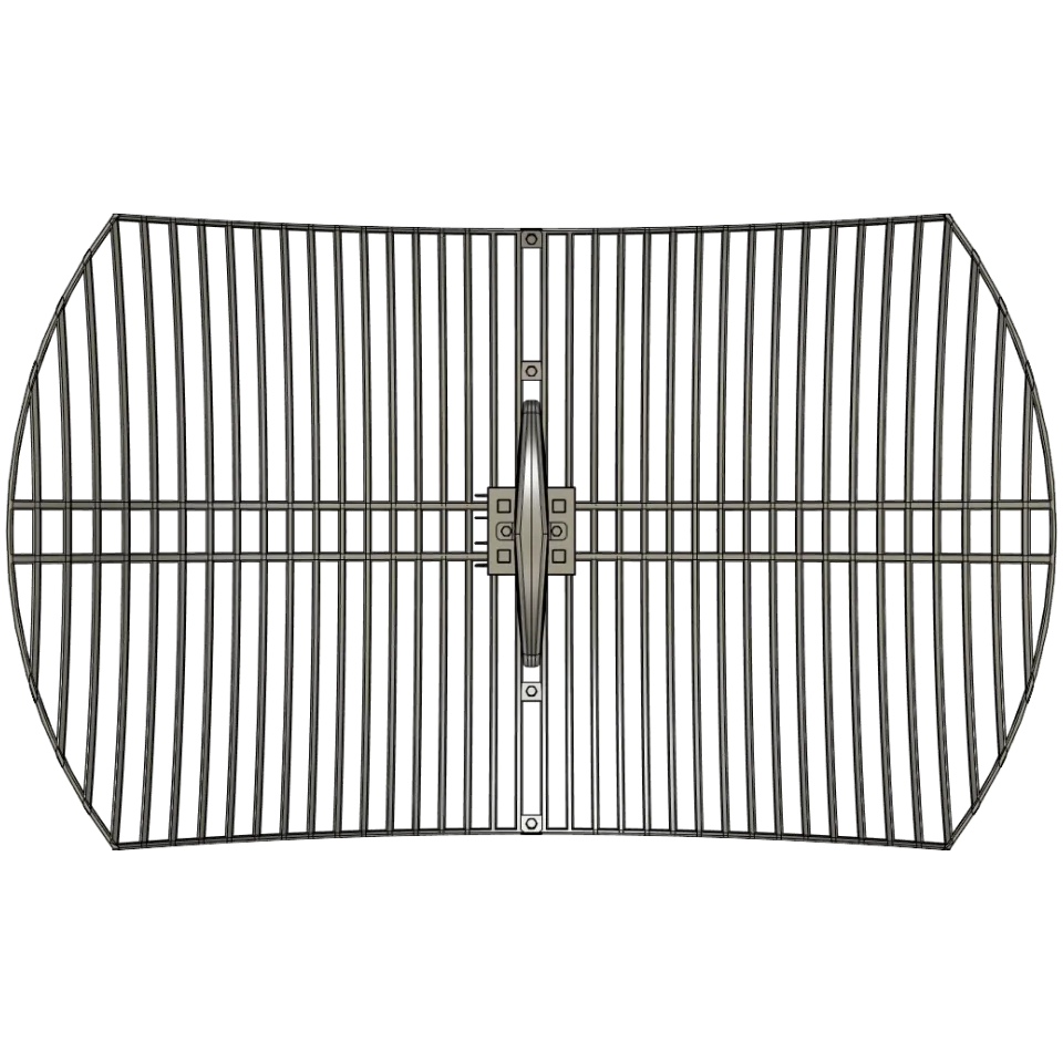 Powertec 4G-5G Wideband Grid Antenna, 698 to 4000 MHz, 4.3-10 Female - View 2 (106-VGR-6940-20.432)