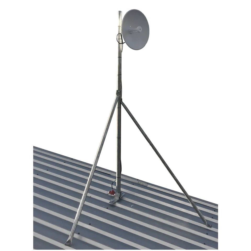 APAC B48 Screw Down Roof Mast, 48mm Pole - Main Image (100-AP-RM-B48-2)