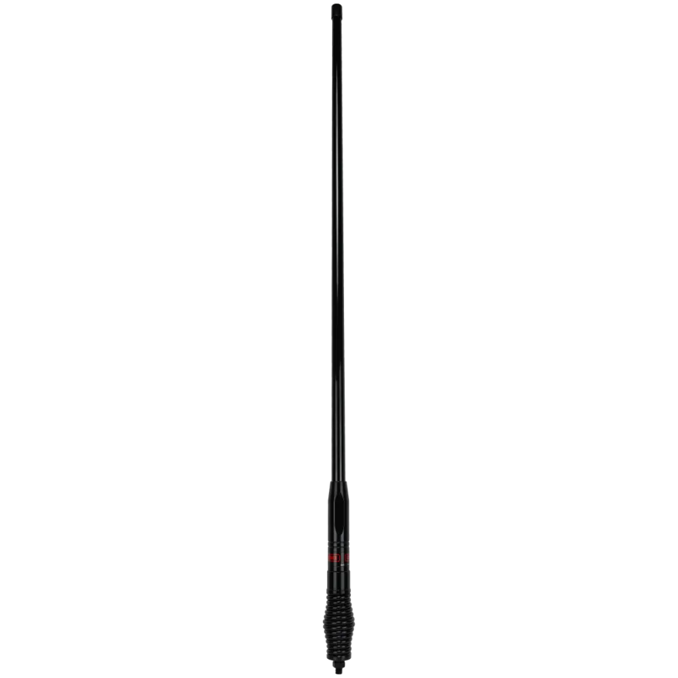 GME AE4705B UHF 1200mm Heavy Duty Fibreglass Radome Antenna, AS004B Spring (6.6dBi Gain) - Black - Main Image (102-AE4705B)