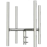 APAC GC48 Series Galvanised Steel Headframe, 4 Sector - View 2 (100-AP-GC48-HF4)