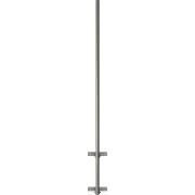 APAC GM76W Galvanised Steel Wall Mount Mast, 76 mm Pole, 2m - View 2 (100-AP-WM-GM76W-2)