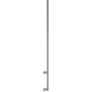 APAC GM76W Galvanised Steel Wall Mount Mast, 76 mm Pole, 2m - View 4 (100-AP-WM-GM76W-2)