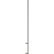 APAC GM76W Galvanised Steel Wall Mount Mast, 76 mm Pole, 2m - View 5 (100-AP-WM-GM76W-2)
