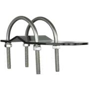 GME MB408 - 3mm Bull Bar Bracket with U-Bolts - Main Image (102-MB408B)