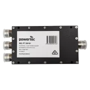 Powertec RF Power Divider 3-Way, 698 to 3800 MHz, N Female, Wilkinson - Main Image (106-PCM-PD3-6938.N2)