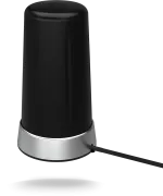 Panorama LPBEM-6-60 4G-5G Magnetic Antenna, 617 to 6000 MHz, 2m SMA Male - Main Image (105-LPBEM-6-60-2SP)