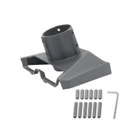 STARBEAM Starlink Gen 3 Aluminum Pole / Mast Adapter - 25 to 50mm Poles - Main Image (109-SB-MNT-G3-APA-2548MM)