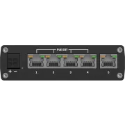 Teltonika TSW101 Industrial Unmanaged PoE+ for Transportation - View 2 (110-TSW101)