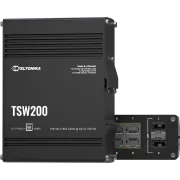 Teltonika TSW200 Industrial Unmanaged PoE+ Switch - Main Image (110-TSW200)