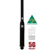 RFI CD8195 Pro-Series 4G-5G Vehicle Bullbar Antenna, 6.5 dBi, 698 to 3800 MHz, SMA Male - Main Image (113-CD8195-B)