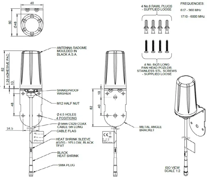 B4BE-6-60 CAD Drawing